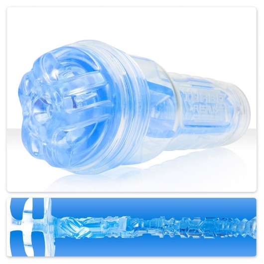 Мастурбатор Fleshlight Turbo - Ignition Blue Ice - Fleshlight - в Ростове-на-Дону купить с доставкой