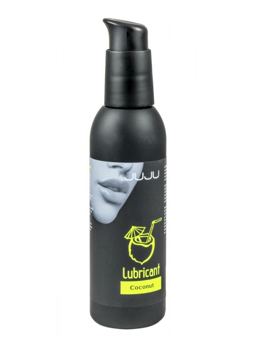 Съедобный лубрикант JUJU с ароматом кокоса - 150 мл. - JuJu - купить с доставкой в Ростове-на-Дону