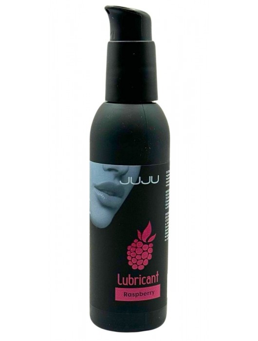 Съедобный лубрикант JUJU с ароматом малины - 150 мл. - JuJu - купить с доставкой в Ростове-на-Дону