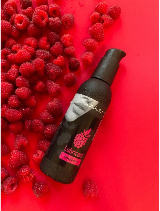 Съедобный лубрикант JUJU с ароматом малины - 150 мл. - JuJu - купить с доставкой в Ростове-на-Дону