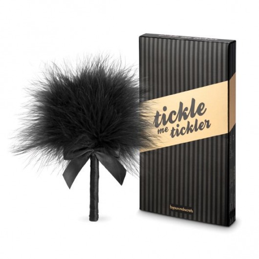 Пуховка для эротических игр Tickle Me Tickler - Bijoux Indiscrets - купить с доставкой в Ростове-на-Дону