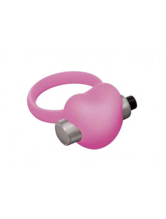 Розовое эрекционное виброкольцо Emotions Heartbeat Light pink - Lola Games - в Ростове-на-Дону купить с доставкой