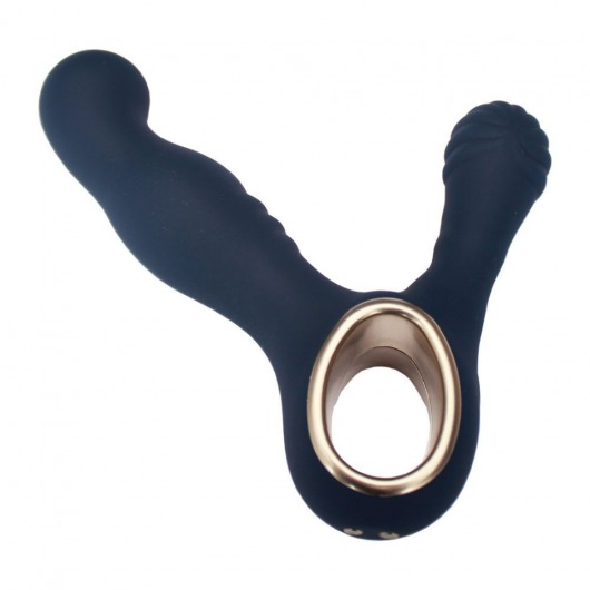 Синий вибромассажёр простаты Lust King - RestArt - в Ростове-на-Дону купить с доставкой