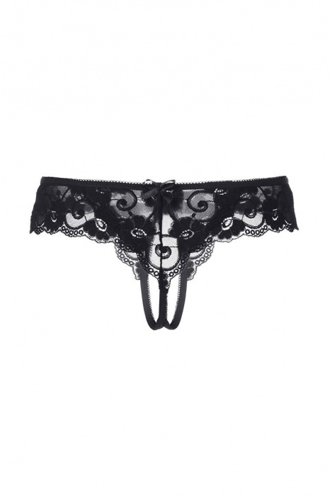 Эротические трусики из кружева с атласными бантиками - Erolanta купить с доставкой