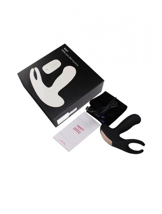 Стимулятор простаты Levett Earl с 2 моторами и пультом ДУ - Levett - в Ростове-на-Дону купить с доставкой