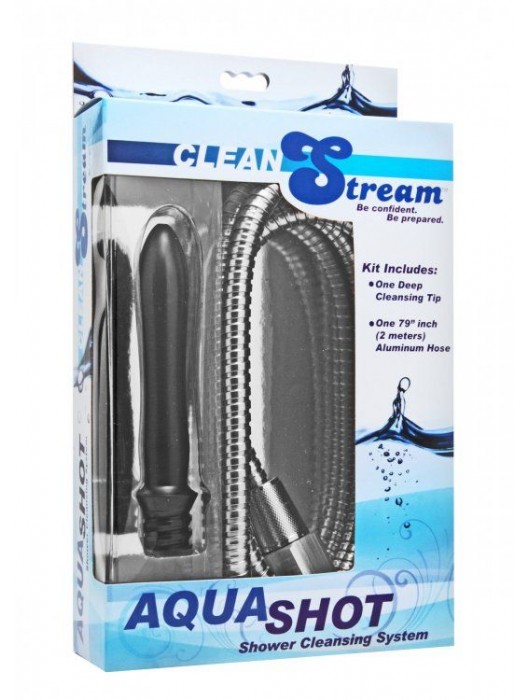 Набор для анального душа Aqua Shot Shower - XR Brands - купить с доставкой в Ростове-на-Дону
