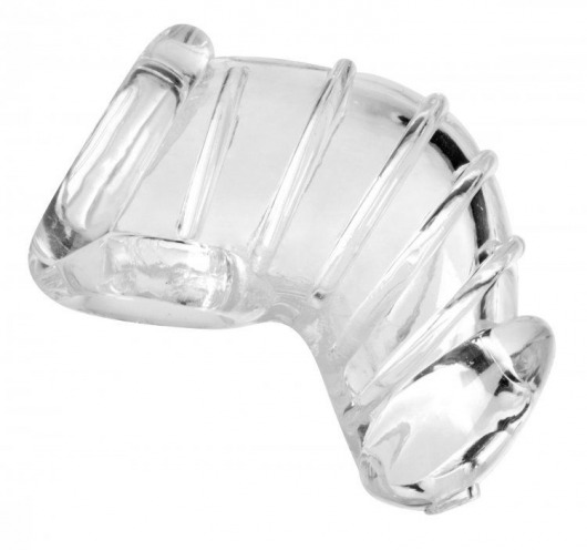 Насадка для ограничения эрекции Detained Soft Body Chastity Cage - XR Brands - купить с доставкой в Ростове-на-Дону