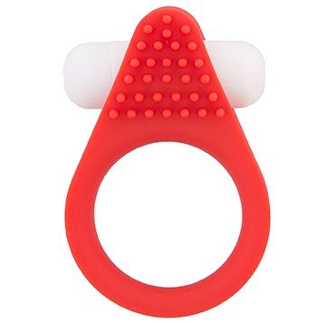 Красное эрекционное кольцо LIT-UP SILICONE STIMU RING 1 RED - Dream Toys - в Ростове-на-Дону купить с доставкой
