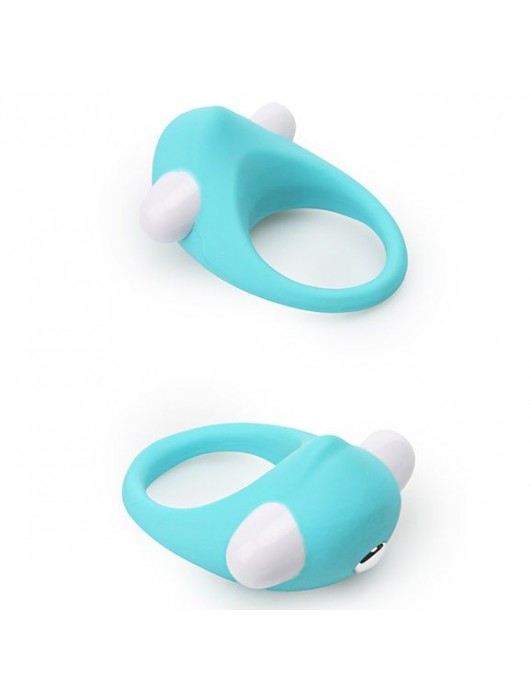 Голубое эрекционное кольцо LIT-UP SILICONE STIMU RING 6 - Dream Toys - в Ростове-на-Дону купить с доставкой