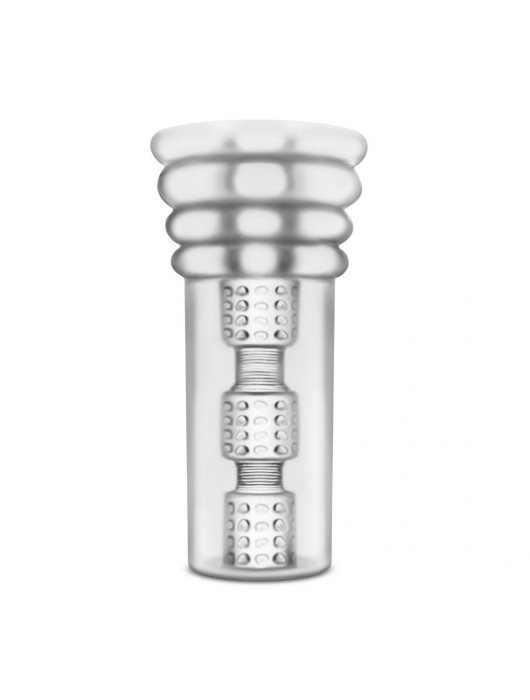 Прозрачный мастурбатор-вагина M for Men All In - Blush Novelties - в Ростове-на-Дону купить с доставкой