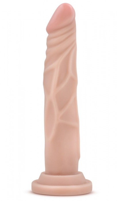 Телесный фаллоимитатор без мошонки с присоской Dr. Skin Realistic Cock Basic 7.5 - 19 см. - Blush Novelties