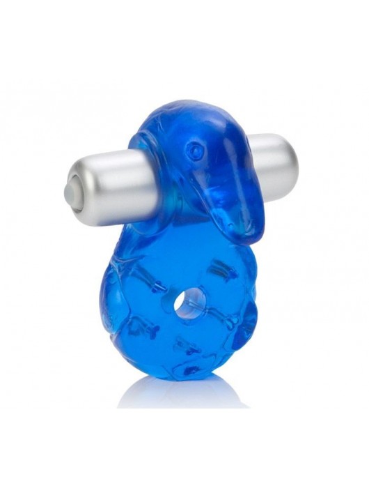 Синее эрекционное кольцо с утенком Micro Vibe Arouser Power Duckie - California Exotic Novelties - в Ростове-на-Дону купить с доставкой