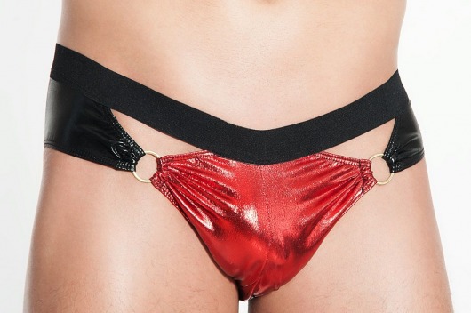 Мужские трусы Bruno из ткани с мокрым блеском - Me Seduce купить с доставкой