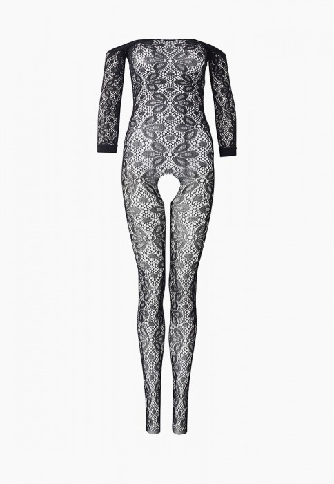 Ажурный комбинезон с крупным цветочным рисунком - Le Frivole купить с доставкой