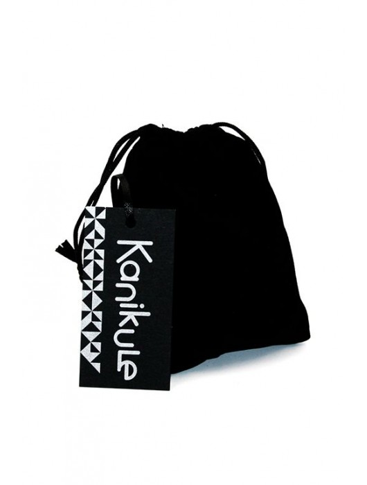 Розовая силиконовая анальная пробка с розовым кристаллом - 7 см. - Kanikule - купить с доставкой в Ростове-на-Дону