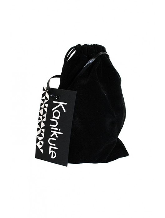 Серебристая алюминиевая пробка с прозрачным кристаллом - 8,4 см. - Kanikule - купить с доставкой в Ростове-на-Дону