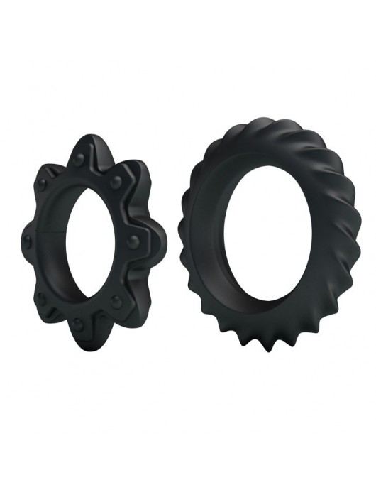 Набор ребристых эрекционных колец Ring Flowering - Baile - в Ростове-на-Дону купить с доставкой