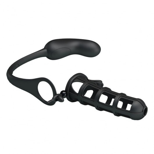 Насадка со съемным вибростимулятором простаты Hercules Penis Sneath - Baile - в Ростове-на-Дону купить с доставкой