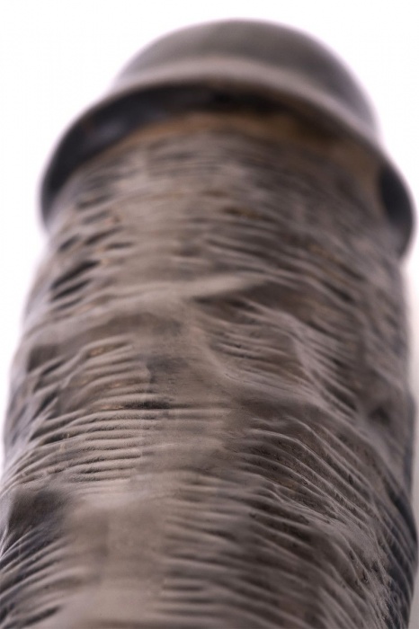 Закрытая дымчатая насадка Toyfa XLover с подхватом - 15,5 см. - ToyFa - в Ростове-на-Дону купить с доставкой