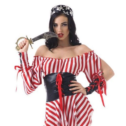 Головной убор пиратки - Le Frivole купить с доставкой