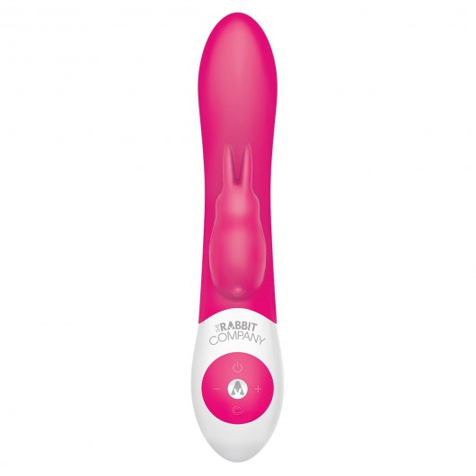 Розовый вибратор The Come Hither Rabbit XL с  манящим  эффектом - The Rabbit Company