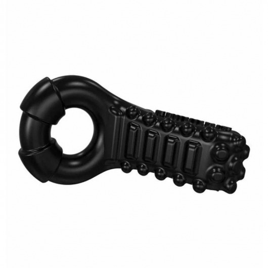 Чёрное эрекционное виброкольцо Tickle - Bathmate - в Ростове-на-Дону купить с доставкой