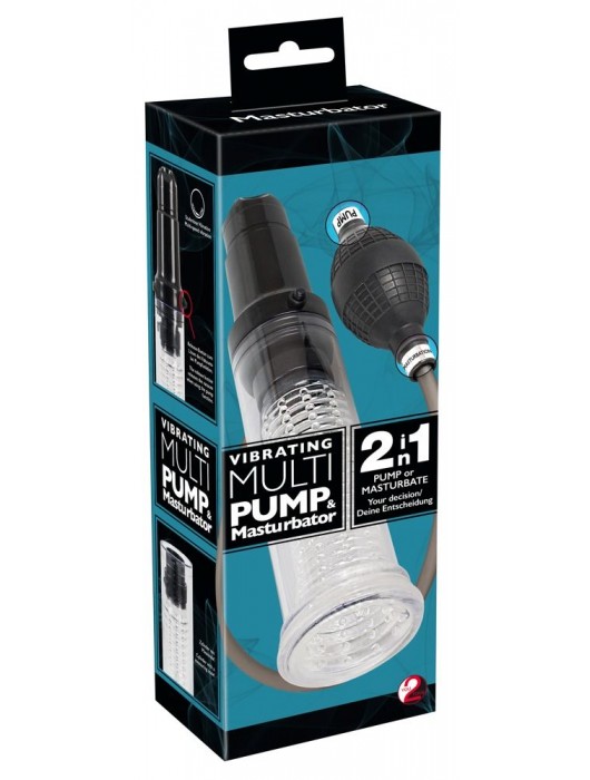 Вакуумная помпа-мастурбатор Vibrating Multi Pump   Masturbator - Orion - в Ростове-на-Дону купить с доставкой