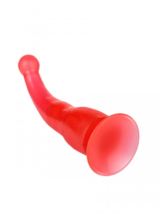 Массажер-стимулятор точки G/простаты на присоске розового цвета - 19,5 см. - Джага-Джага - в Ростове-на-Дону купить с доставкой