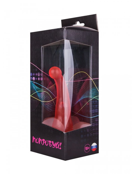 Массажер-стимулятор точки G/простаты на присоске розового цвета - 19,5 см. - Джага-Джага - в Ростове-на-Дону купить с доставкой