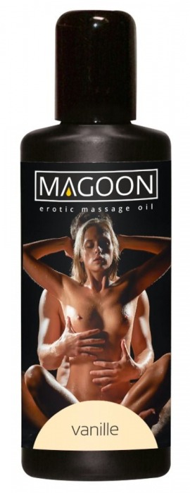 Массажное масло Magoon Vanille с ароматом ванили - 100 мл. - Orion - купить с доставкой в Ростове-на-Дону