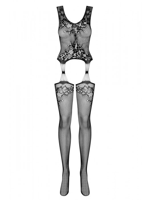 Сексапильный комбинезон с крупным цветочным рисунком - Obsessive купить с доставкой