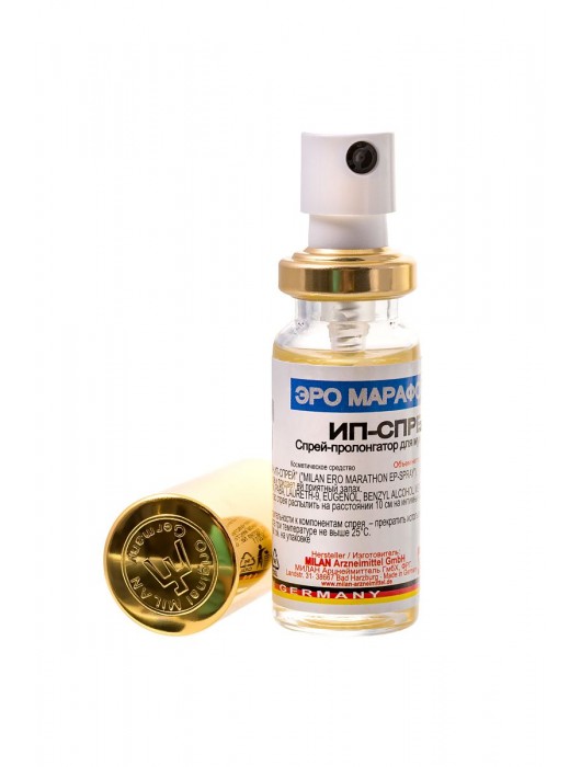 Пролонгирующий интимный спрей Milan ERO Marathon EP-spray - 12 мл. - Milan Arzneimittel GmbH - купить с доставкой в Ростове-на-Дону