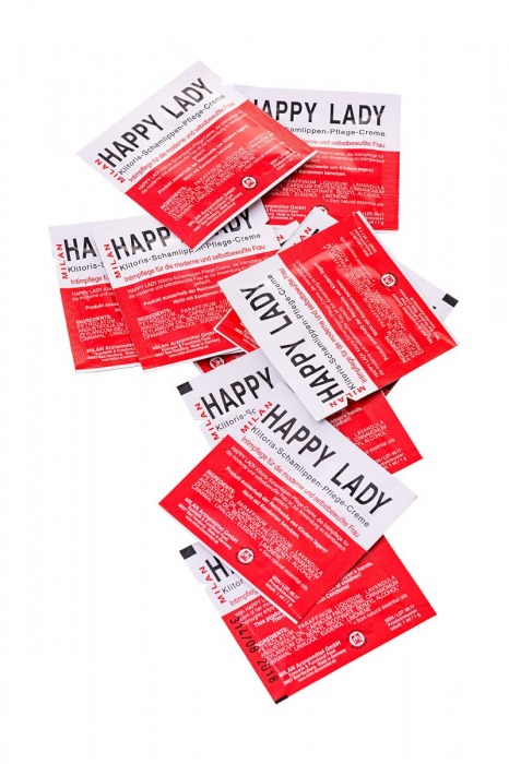 Набор из 10 пробников крема для усиления возбуждения у женщины Happy Lady - Milan Arzneimittel GmbH - купить с доставкой в Ростове-на-Дону