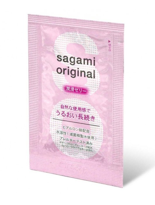 Пробник гель-смазки на водной основе Sagami Original - 3 гр. - Sagami - купить с доставкой в Ростове-на-Дону