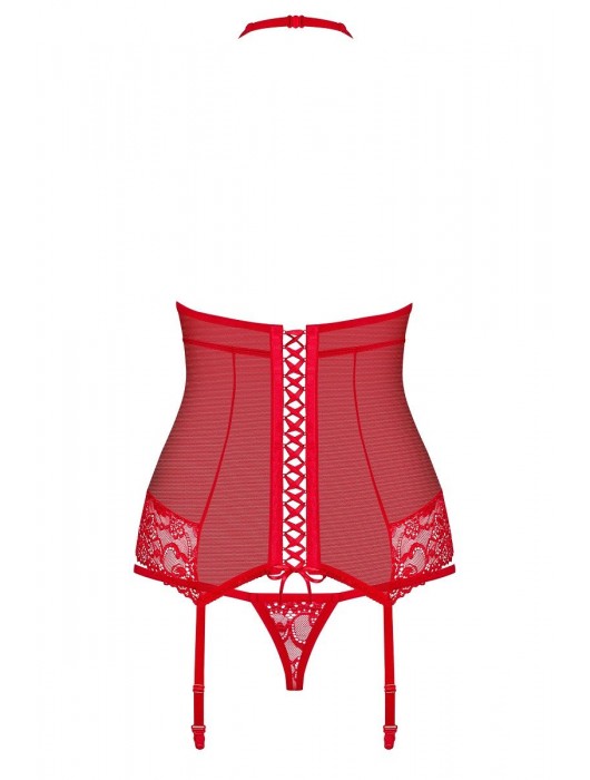 Сексуальный корсаж с кружевами - Obsessive купить с доставкой