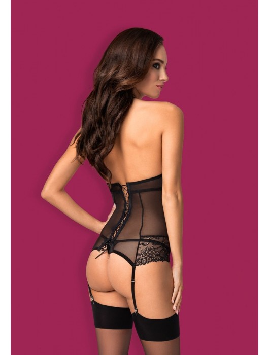Сексуальный корсаж с кружевами - Obsessive купить с доставкой