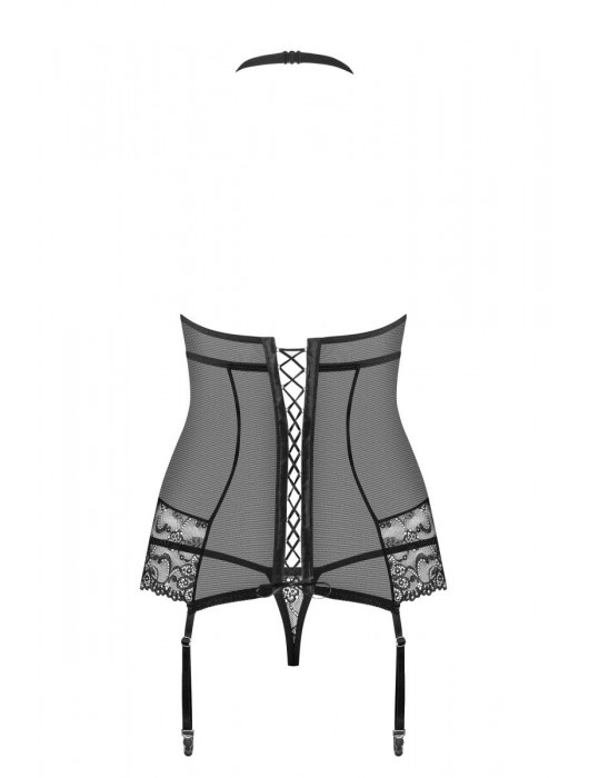 Сексуальный корсаж с кружевами - Obsessive купить с доставкой