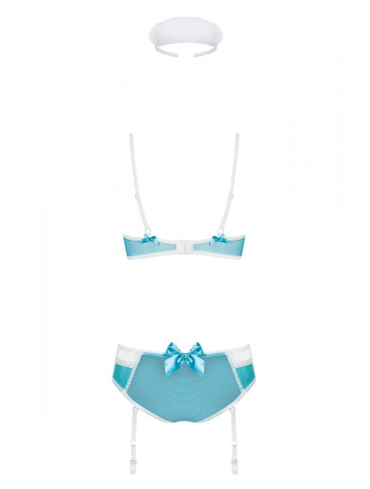 Соблазнительный комплект медсестры из сетки - Obsessive купить с доставкой