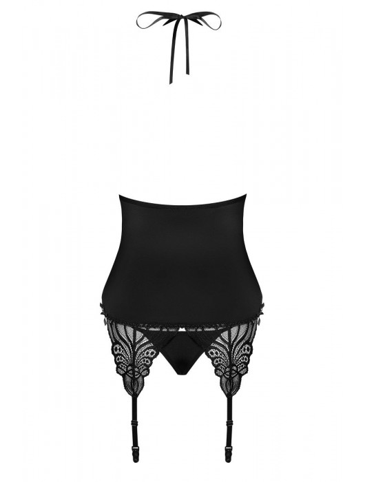 Сексапильный корсаж с ажурным лифом - Obsessive купить с доставкой