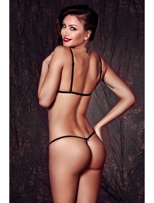 Полупрозрачный клетчатый комплект Clover - Anais купить с доставкой