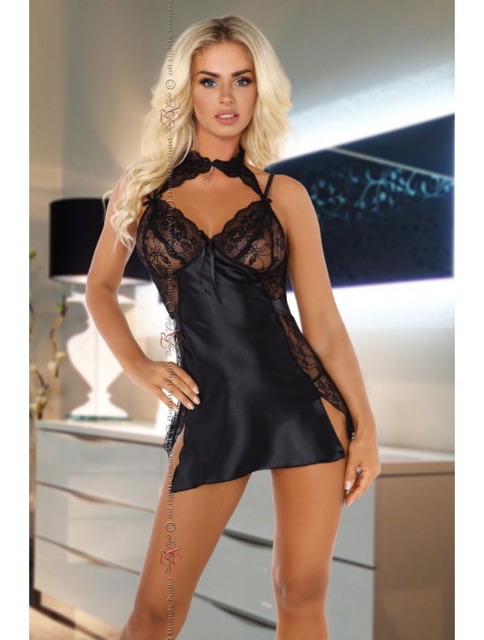 Изысканная сорочка Andrea с разрезами - Beauty Night купить с доставкой