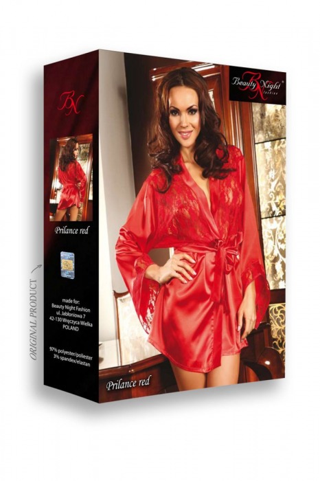 Пеньюар Prilance с кружевами в верхней части - Beauty Night купить с доставкой