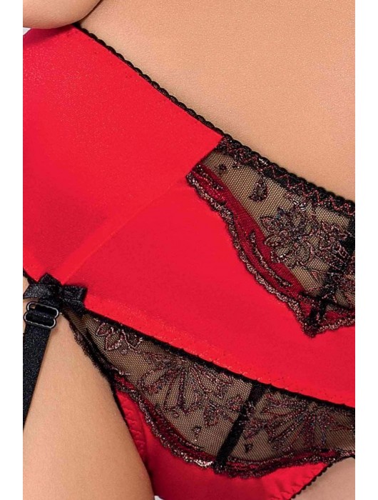 Ультра соблазнительный комплект с открытым лифом Brida (большой размер) - Passion купить с доставкой