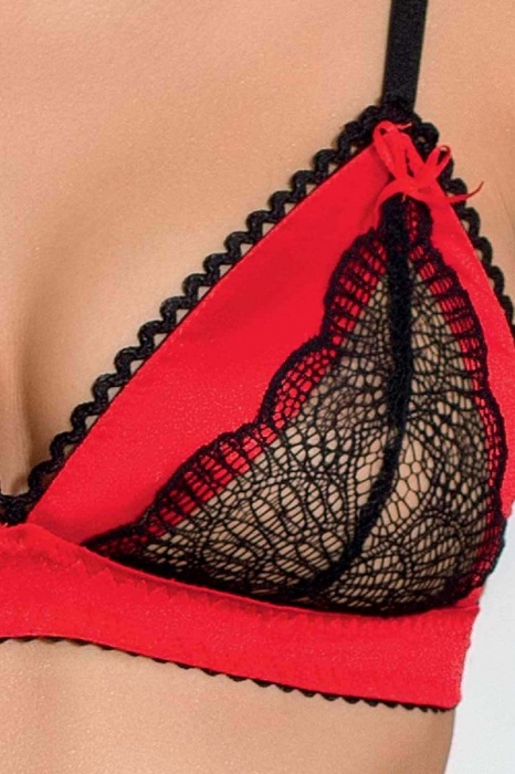 Комплект с кружевными элементами Rodos (большой размер) - Passion купить с доставкой