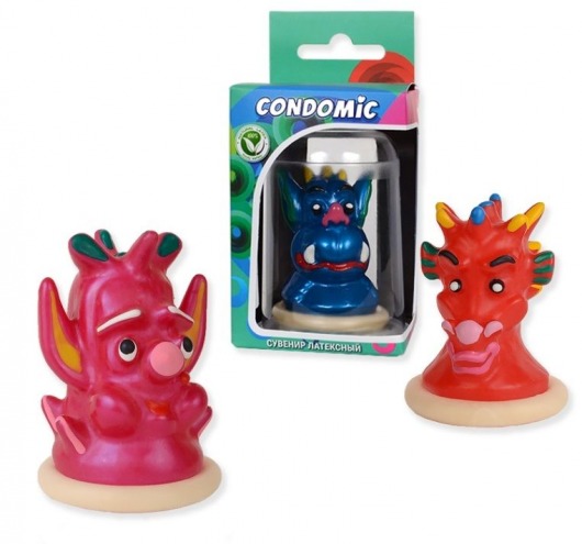 Сувенирный латексный презерватив  Гоблин - Sitabella - купить с доставкой в Ростове-на-Дону