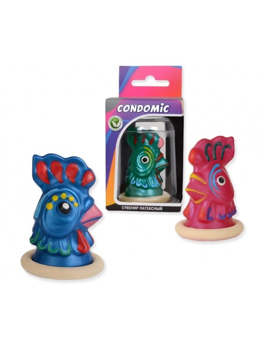 Сувенирный латексный презерватив  Какаду - Sitabella - купить с доставкой в Ростове-на-Дону