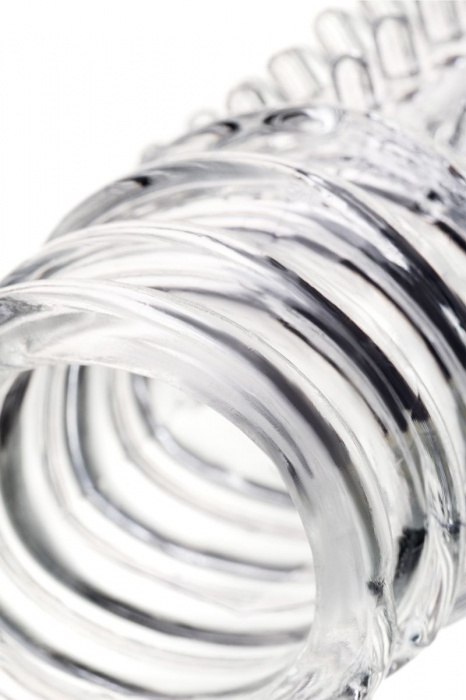 Прозрачная насадка на пенис TOYFA A-Toys с расширенной головкой - 15,3 см. - A-toys - в Ростове-на-Дону купить с доставкой