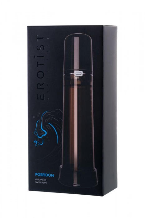 Чёрная гидропомпа Poseidon - Erotist Adult Toys - в Ростове-на-Дону купить с доставкой