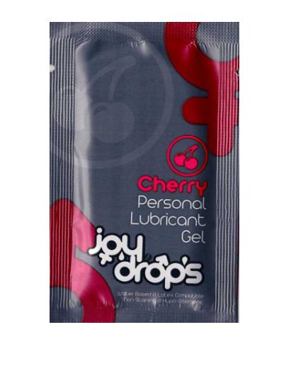 Пробник смазки на водной основе JoyDrops Cherry - 5 мл. - JoyDrops - купить с доставкой в Ростове-на-Дону