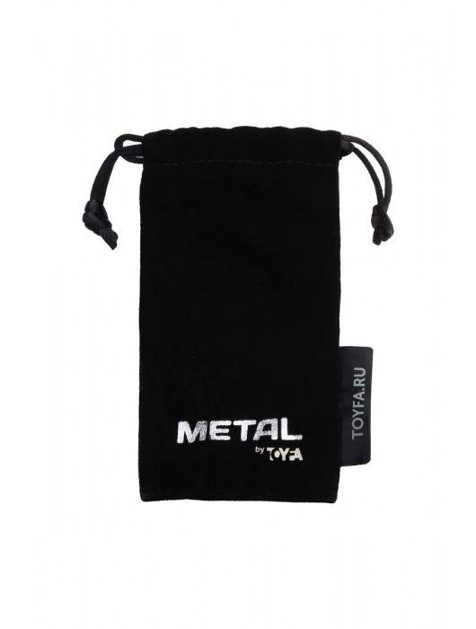 Золотистая анальная пробка с чёрным кристаллом - 14 см. - ToyFa - купить с доставкой в Ростове-на-Дону